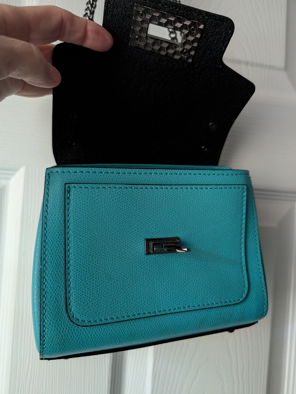 Mini Leather Crossbody - Picture 4 of 16